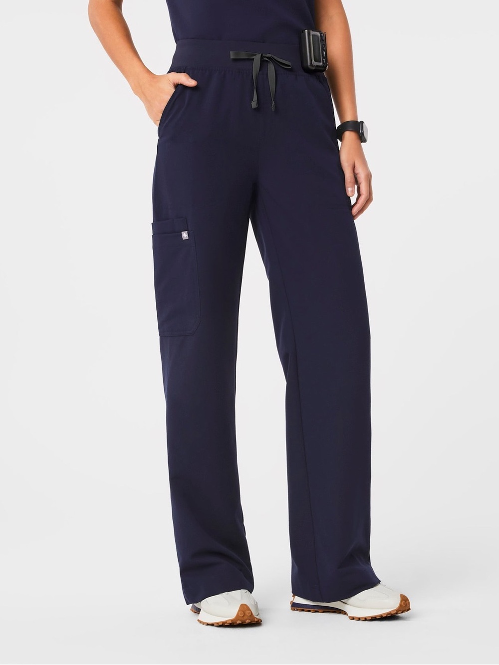 FIGS Isabel High-Rise Wide-Leg Scrub Pant - #317